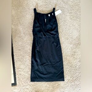 Adam Lippes Wool Black Dress Size 2 NEW NWT LBD